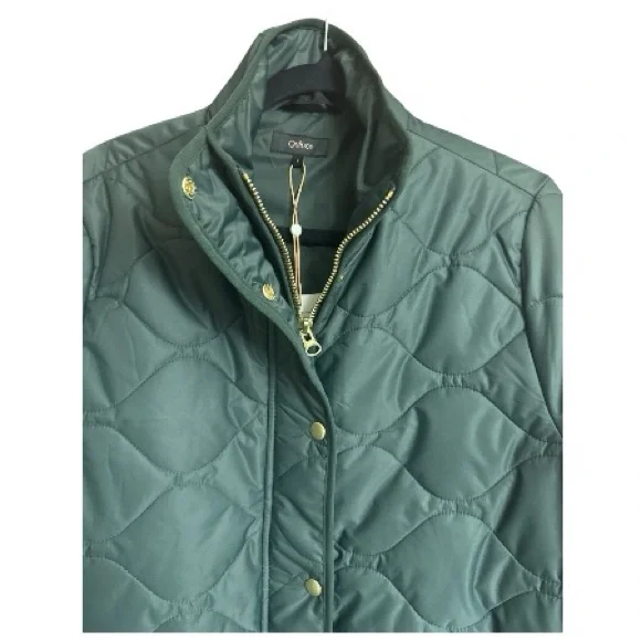 Quince Featherless Quilted Long Puffer Jacket Vendant Pine NWT Women’s Large